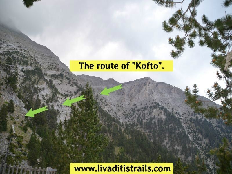 (R. 5) Route 5: Refuge Spilios Agapitos to Plateau of Mouses (from Kofto).