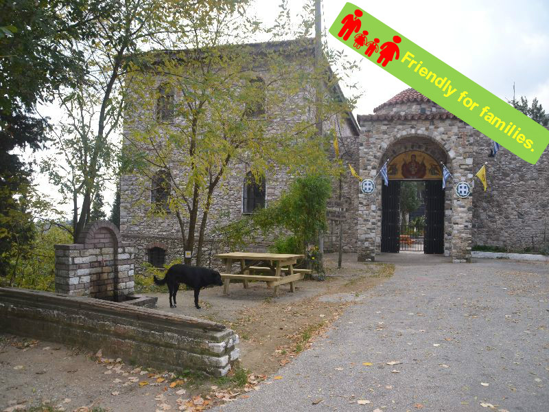 Συνοικία Σαμακώβ (Ξάνθη) – Μοναστήρι Παναγίας Καλαμού.