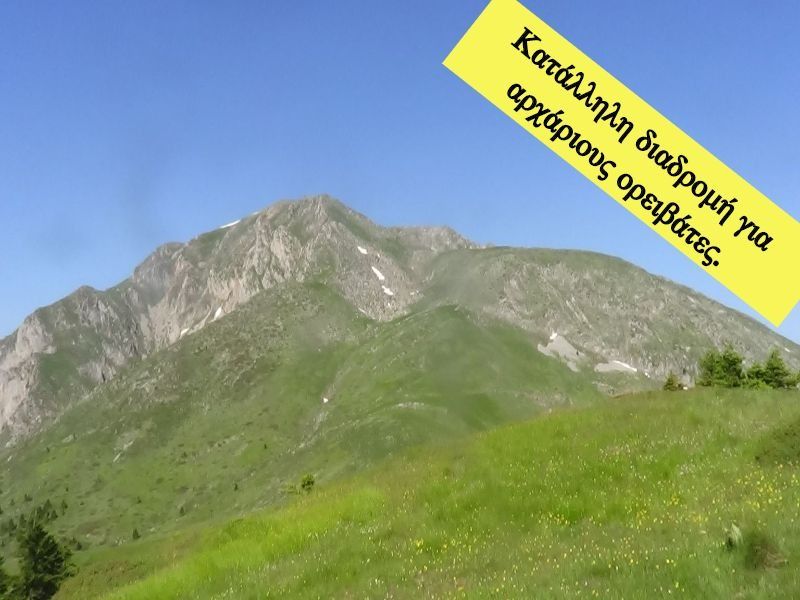 Κορυφή Βουτσικάκι με υψόμετρο 2.154 μ.