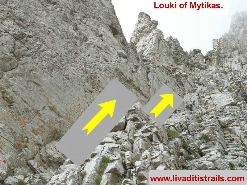 (R. 9) Route 9: Plateau of Mouses to summit of Pantheon (Mytikas) from Louki.