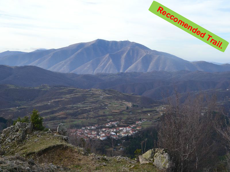 “Agios Georgios” Summit (Tsal) at an altitude of 1.402  meters from the settlement of Gerakas. Edge of Nikos  Soumadis.